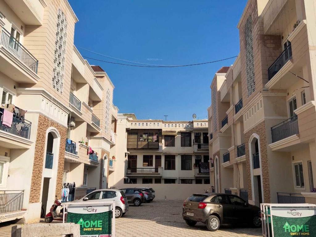 nature city apartment Elevation