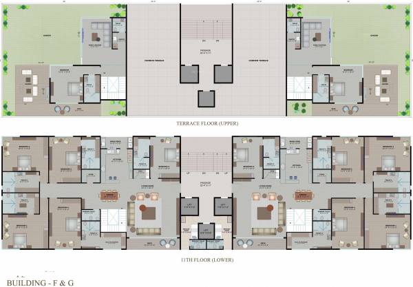 F And G Cluster Plan For 11th Floor altezza F And G Cluster Plan For 11th Floor