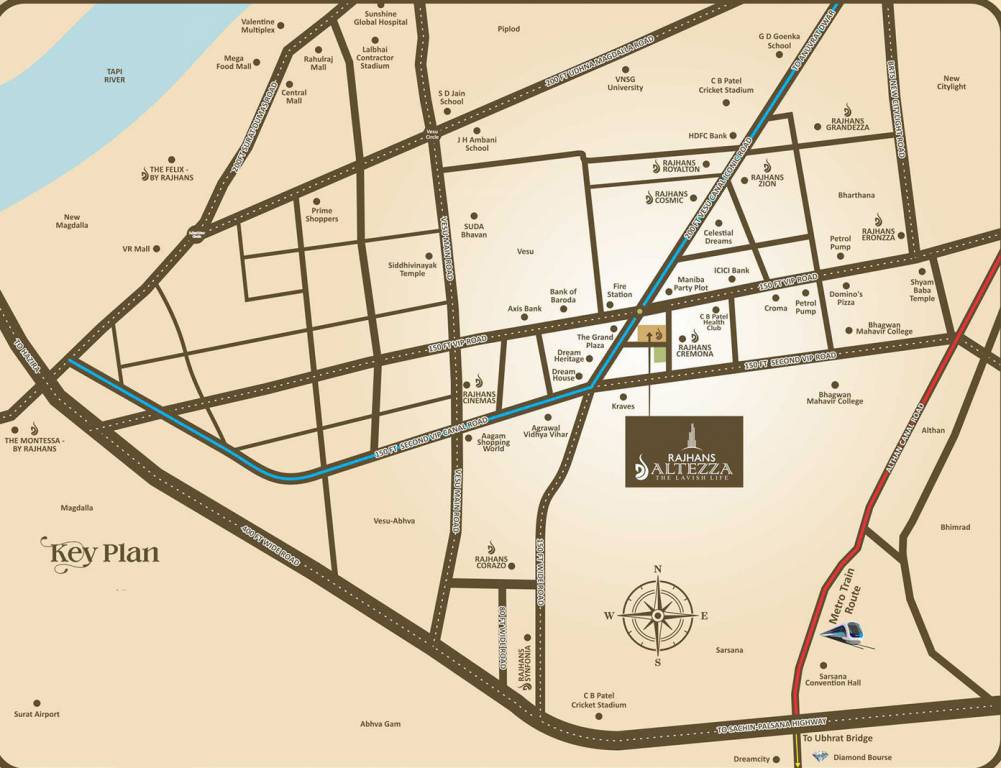 altezza Location Plan