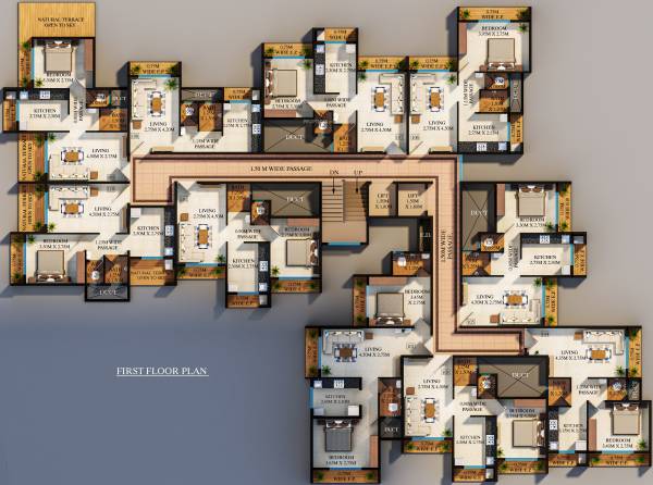  pride Pride Wing C Cluster Plan For 1st Floor