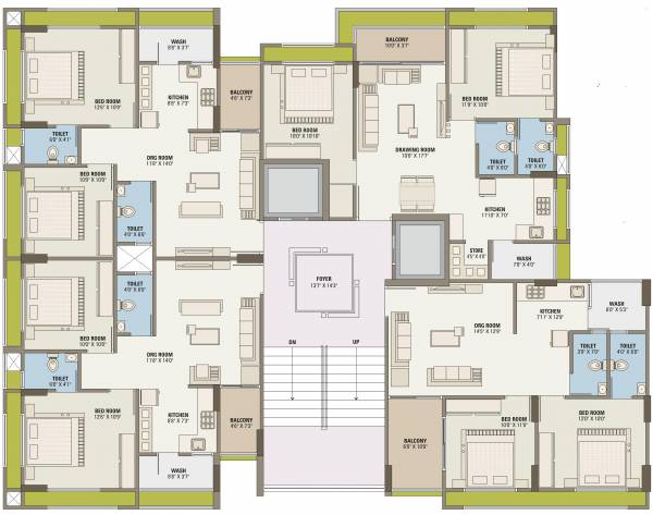  swagatam-99 B typical Cluster Plan