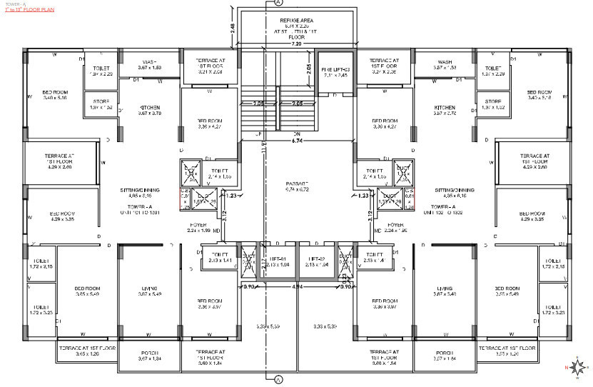 park view Cluster Plan