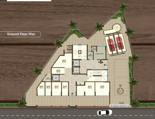  star-right-heights Star Right Heights Cluster Plan For Ground Floor