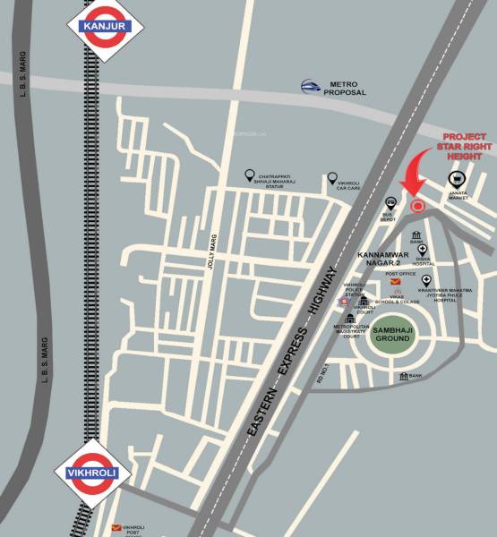  star-right-heights Location Plan