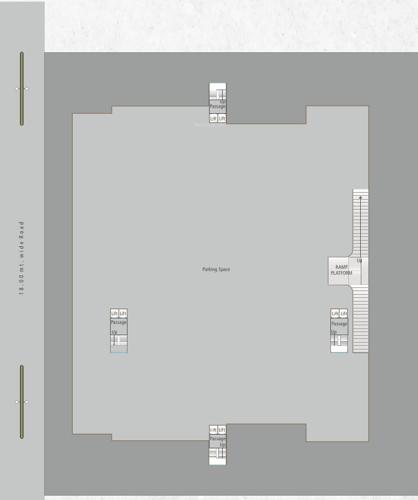  ratnam-greenfield Block A, B, C, D, E, F, G, H, I & J Basement Cluster Plan