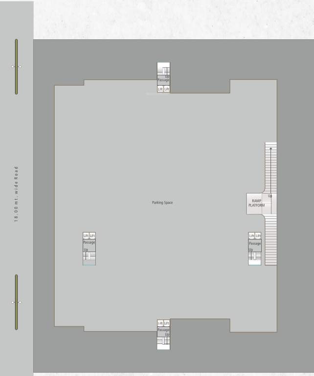  ratnam greenfield Block A, B, C, D, E, F, G, H, I & J Basement Cluster Plan