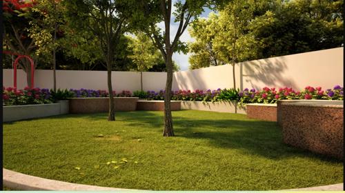  55-east-fort Landscape Garden and Tree Planting