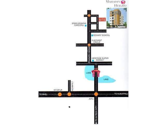  mahadev heights Location Plan