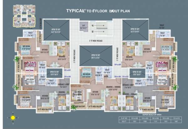 Vastu Square Cluster Plan vastu-square Vastu Square Cluster Plan