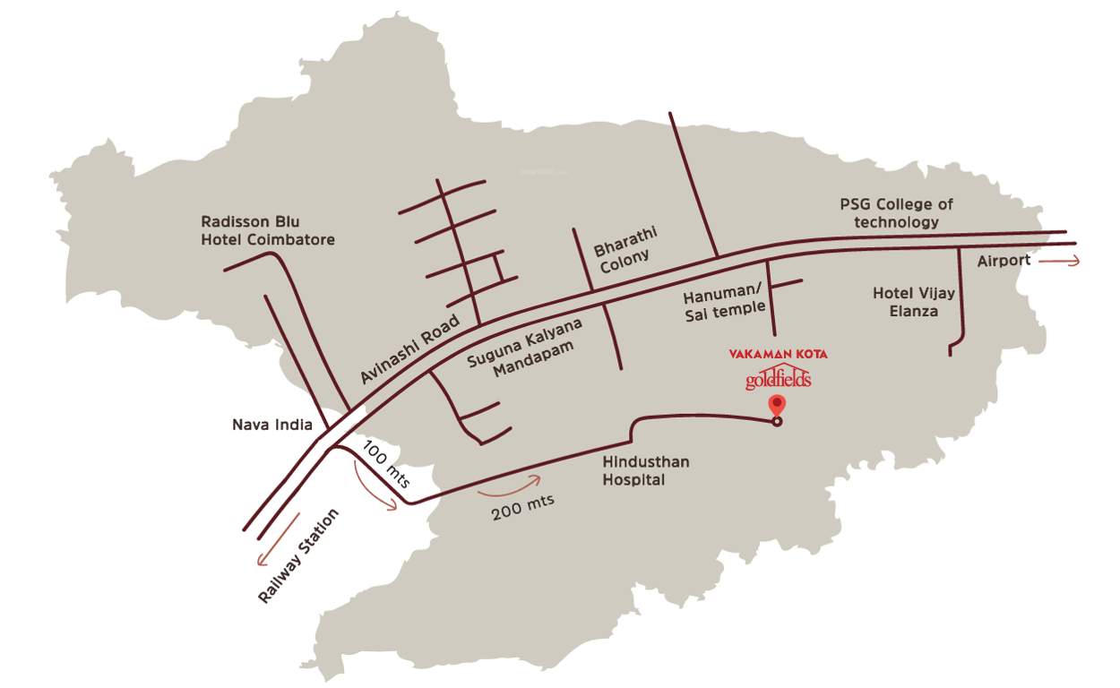  kota goldfields Location Plan