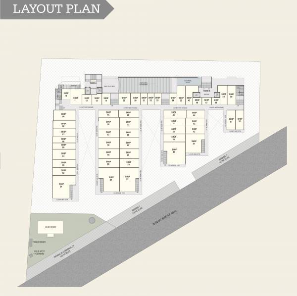 Layout Plan twin-tower Layout Plan