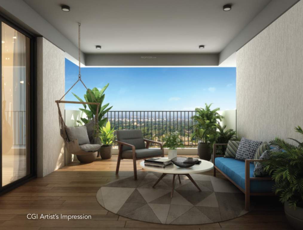 63 degree east tower f Balcony