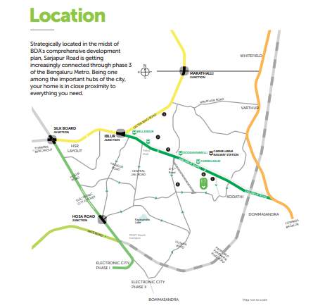 assetz 63 degree east Location Plan