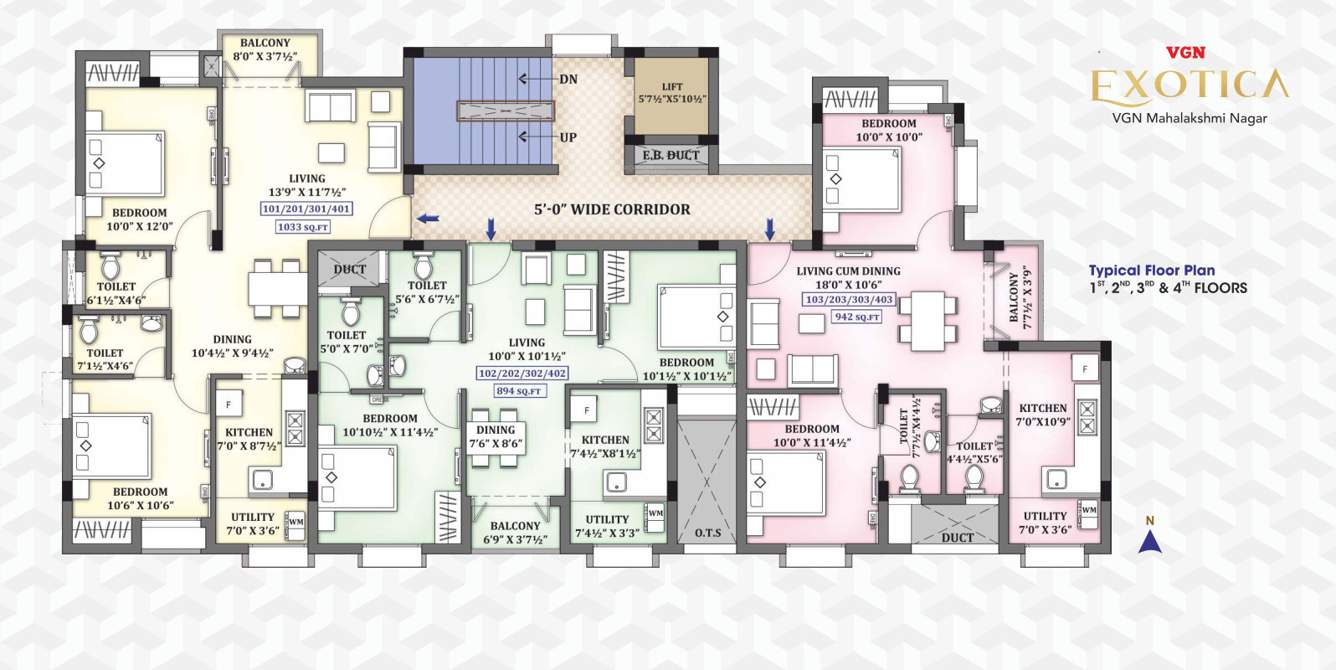  exotica Typical Cluster Plan