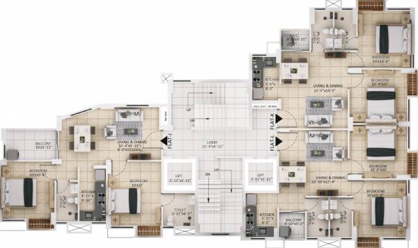 pragati Block B Cluster Plan