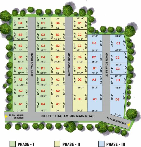  blooming-garden Layout Plan