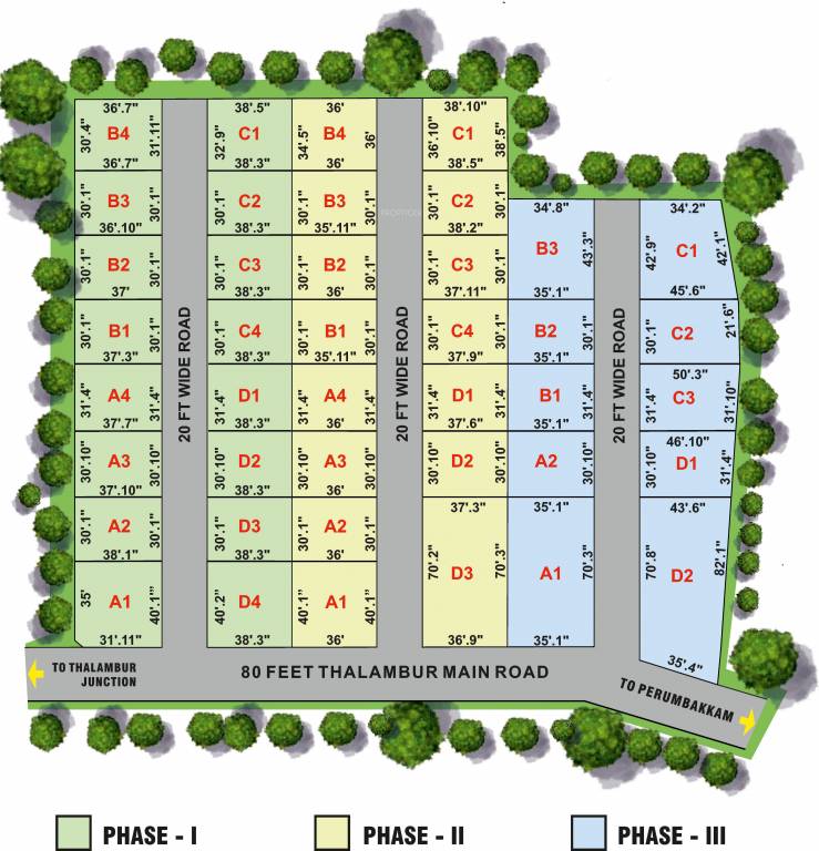  blooming garden Layout Plan