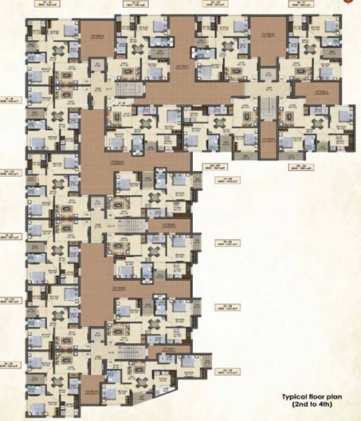  queens-park Banayan Cluster Plan for 1st Floor