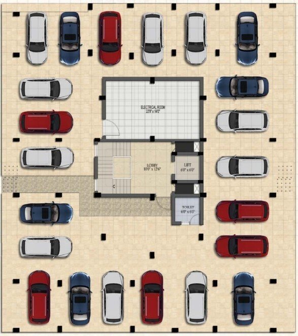  queens park Beech Cluster Plan