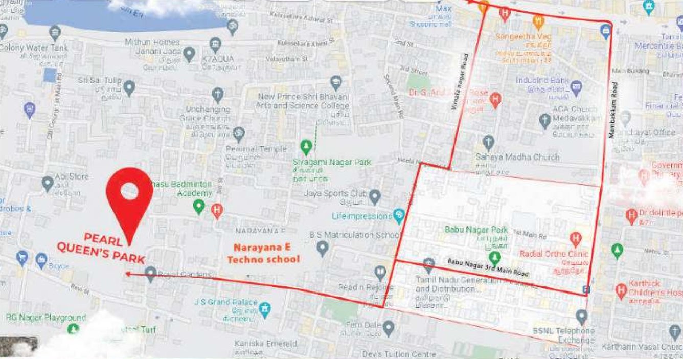  queens park Location Plan