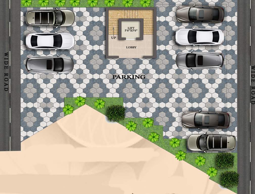  sri sakthi nivas Sri Sakthi Nivas Cluster Plan for ground Floor