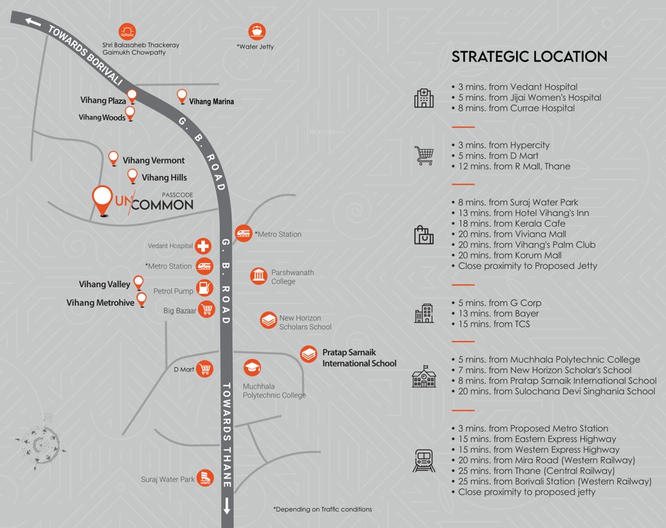  passcode uncommon Location Plan