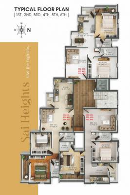  sai-heights Sai Heights Cluster Plan