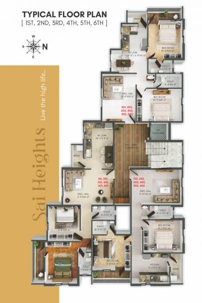  sai-heights Sai Heights Cluster Plan