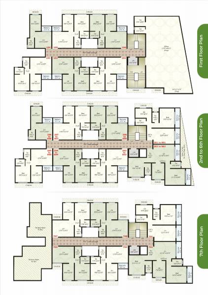  mangalam-apartment Mangalam Apartment Cluster Plan