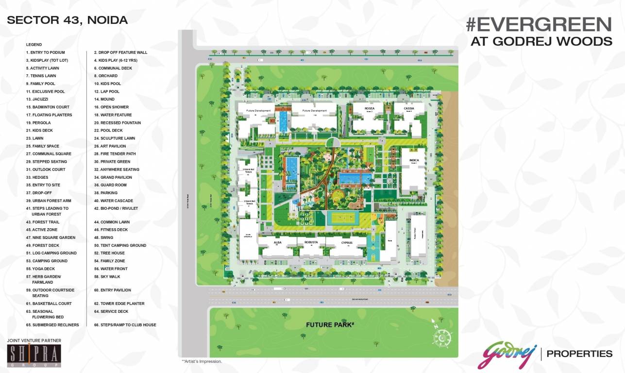  godrej woods Master Plan