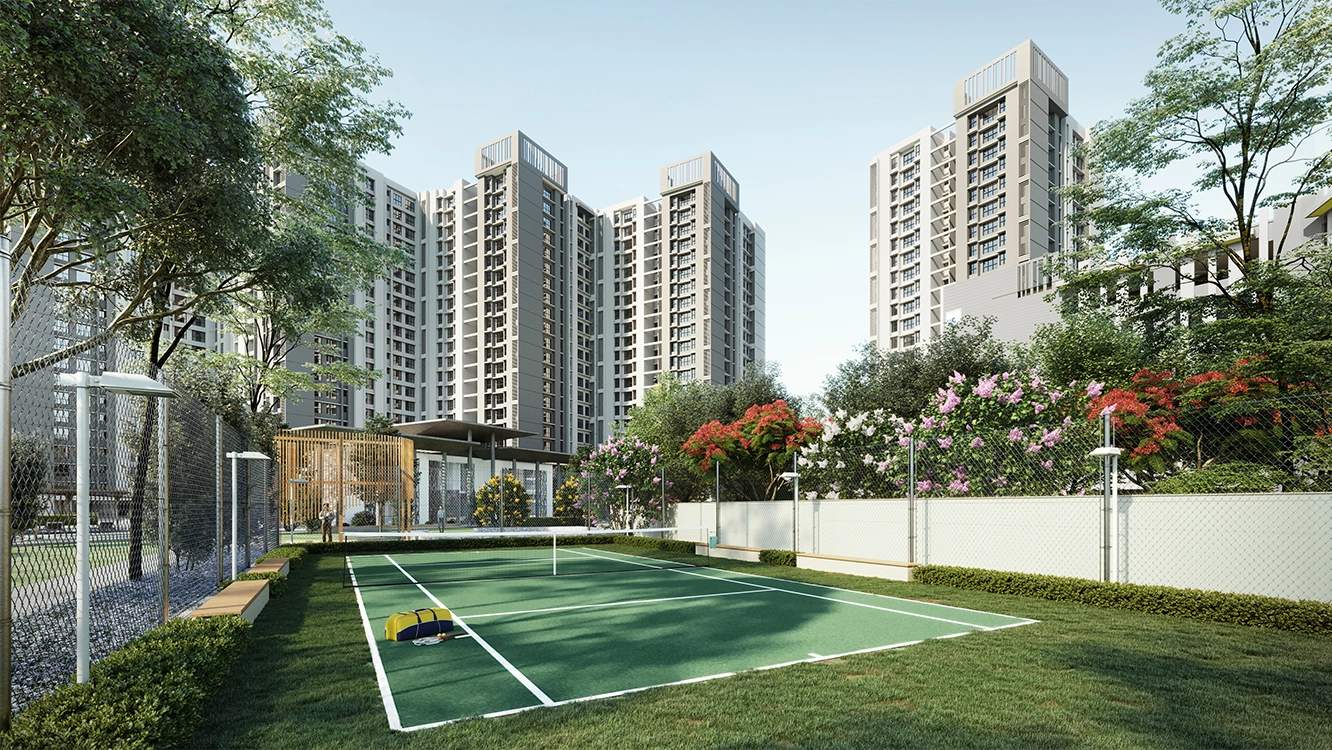  godrej woods Badminton Court