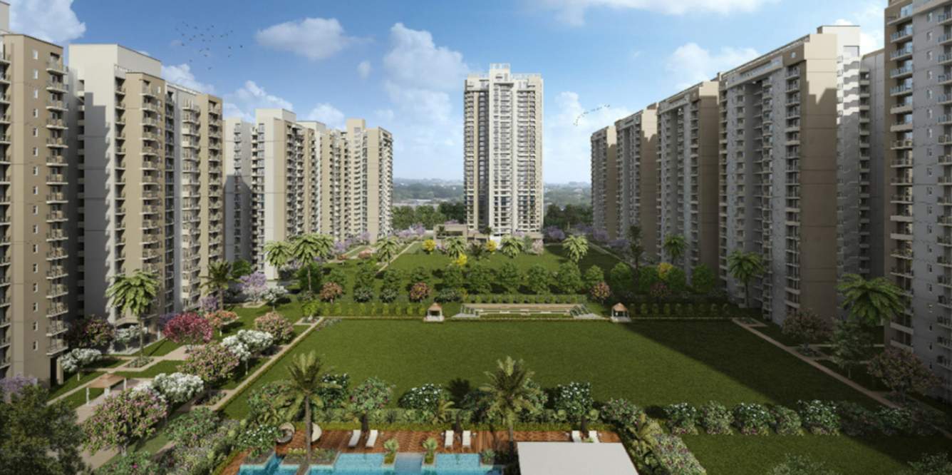  godrej woods Landscape Garden and Tree Planting