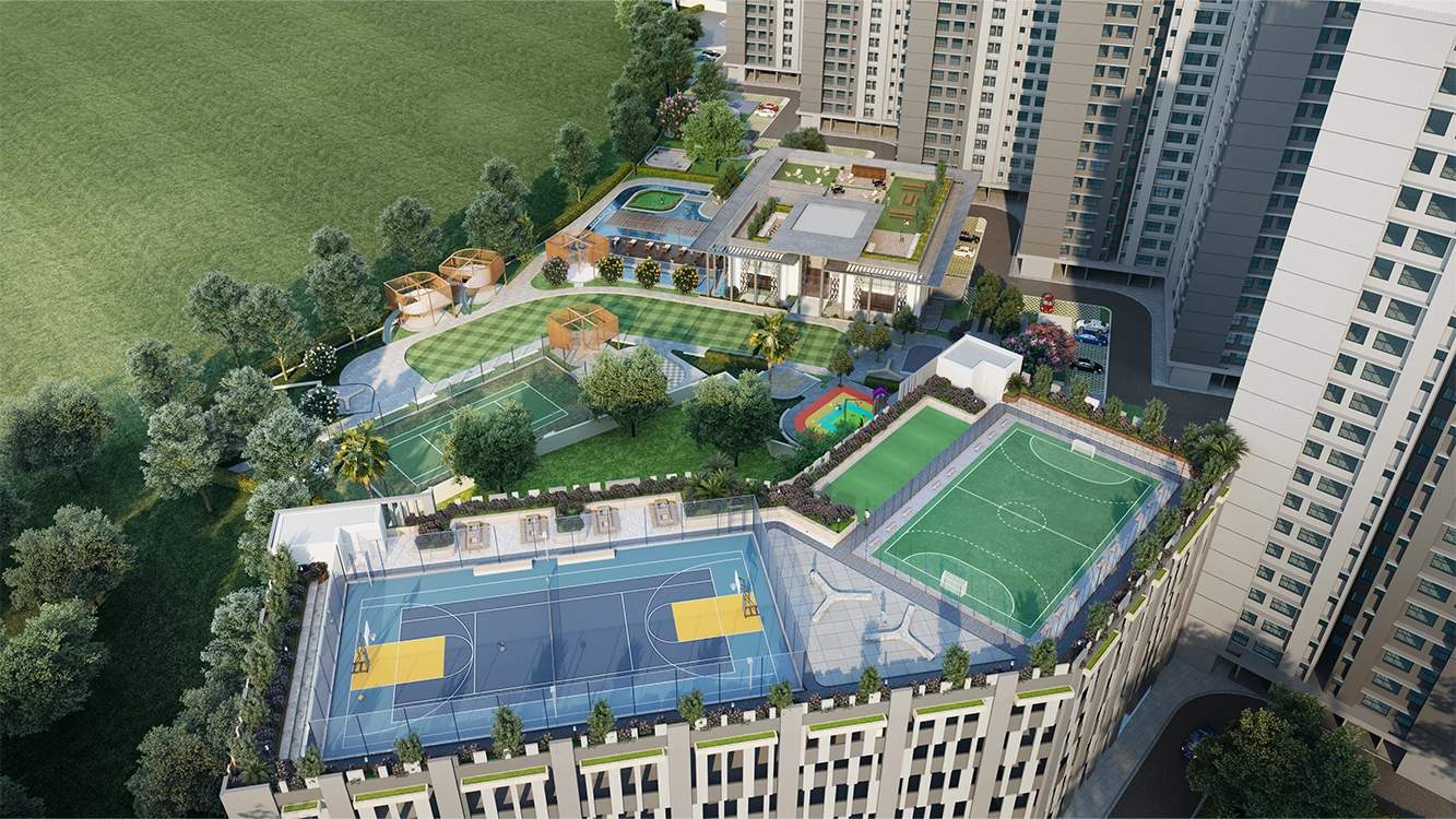  godrej woods Sports Area