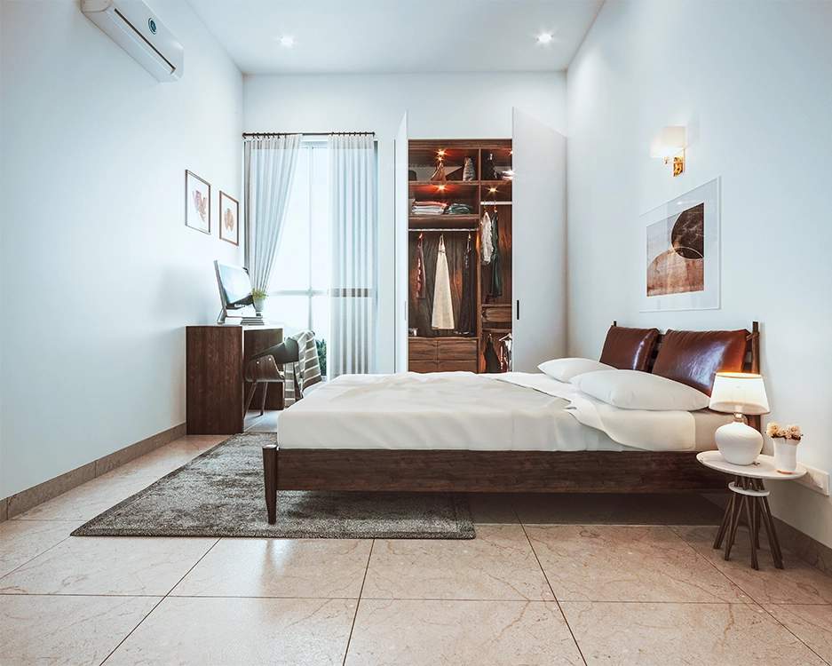  godrej woods Bedroom