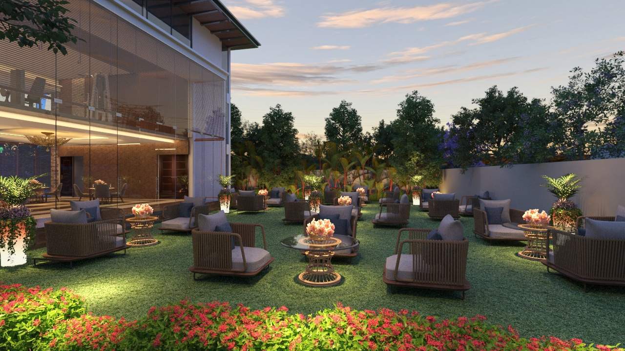  ganesh paradise phase i Landscape Garden and Tree Planting