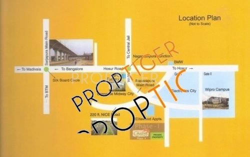 Images for Location Plan of Srinivas Chaitra Shelters Phase II