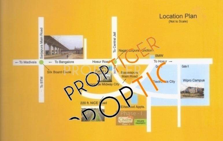 Images for Location Plan of Srinivas Chaitra Shelters Phase II