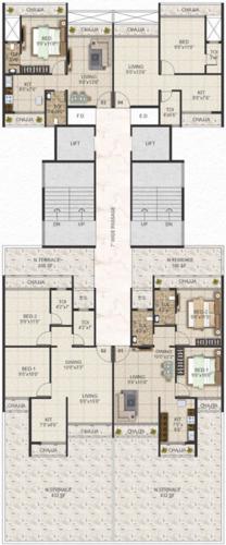  majestic-icon Majestic Icon Cluster Plan For 2nd Floor
