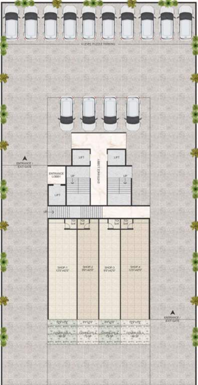  majestic icon Majestic Icon Cluster Plan For Ground