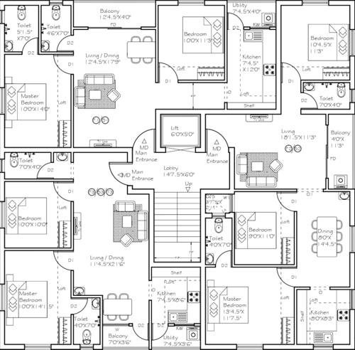  jsv-encalve JSV Encalve Cluster Plan from 1st to 2nd Floor