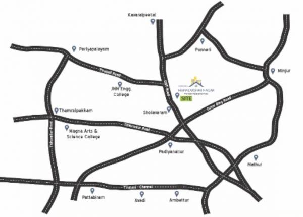  mahalakshmi-nagar Location Plan
