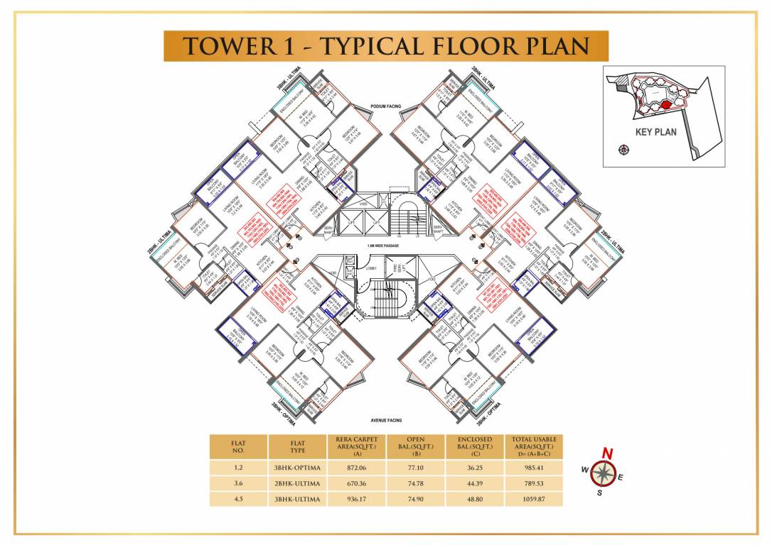  park titan Park Titan Tower 3 Cluster Plan