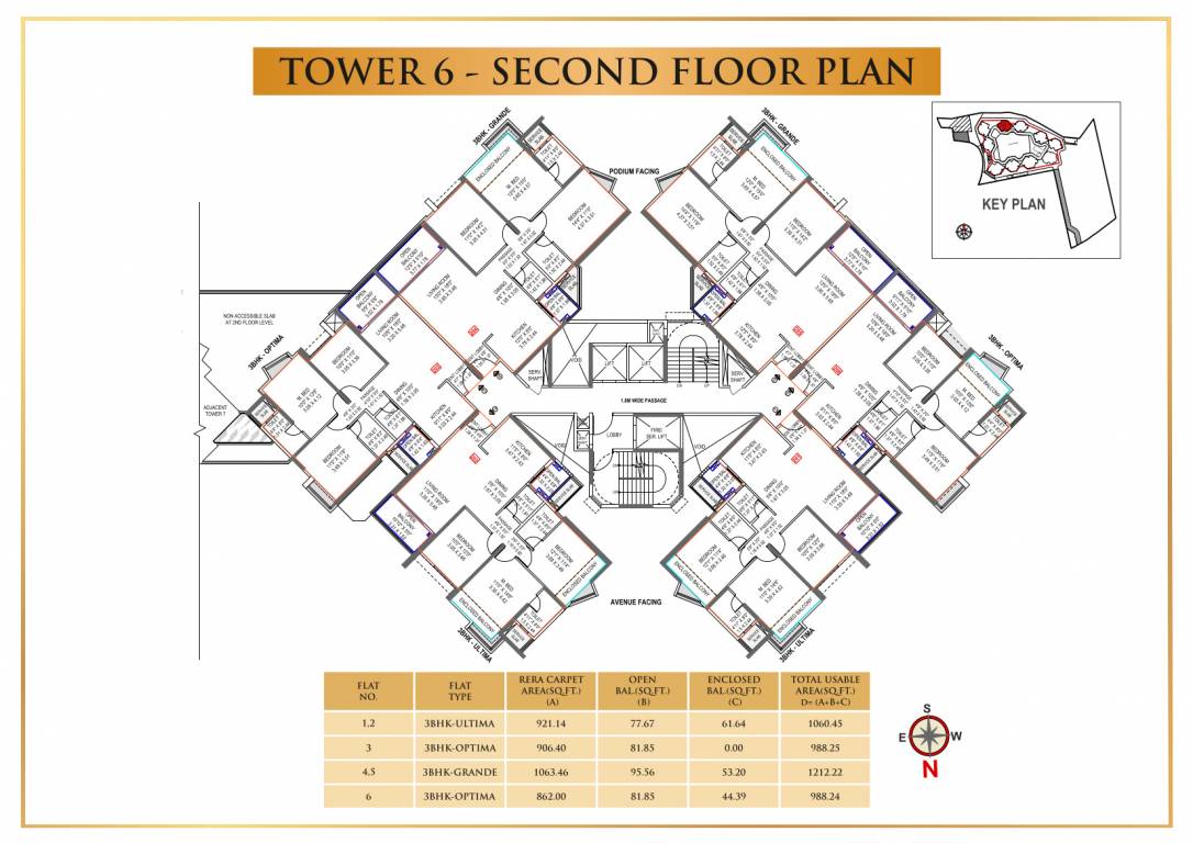  park titan Park Titan Tower 4 Cluster Plan