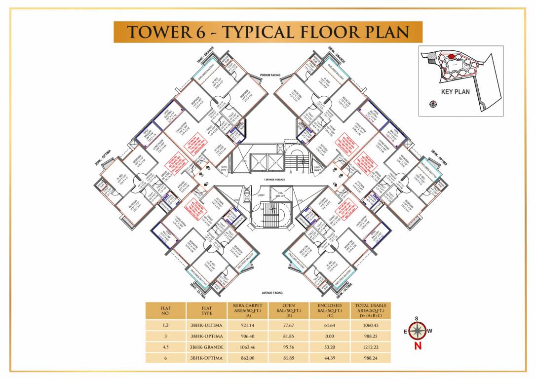  park titan Park Titan Tower 4 Cluster Plan