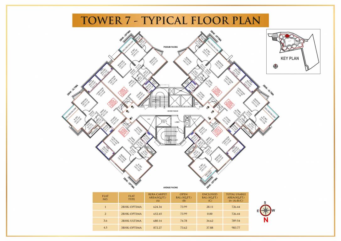  park titan Park Titan Tower 5 Cluster Plan