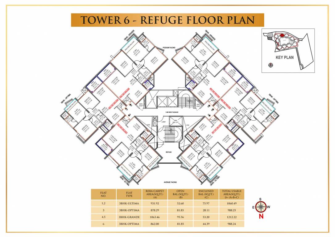  park titan Park Titan Tower 5 Cluster Plan