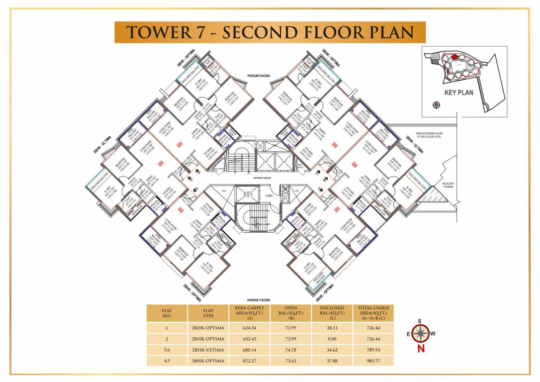  park titan Park Titan Tower 5 Cluster Plan