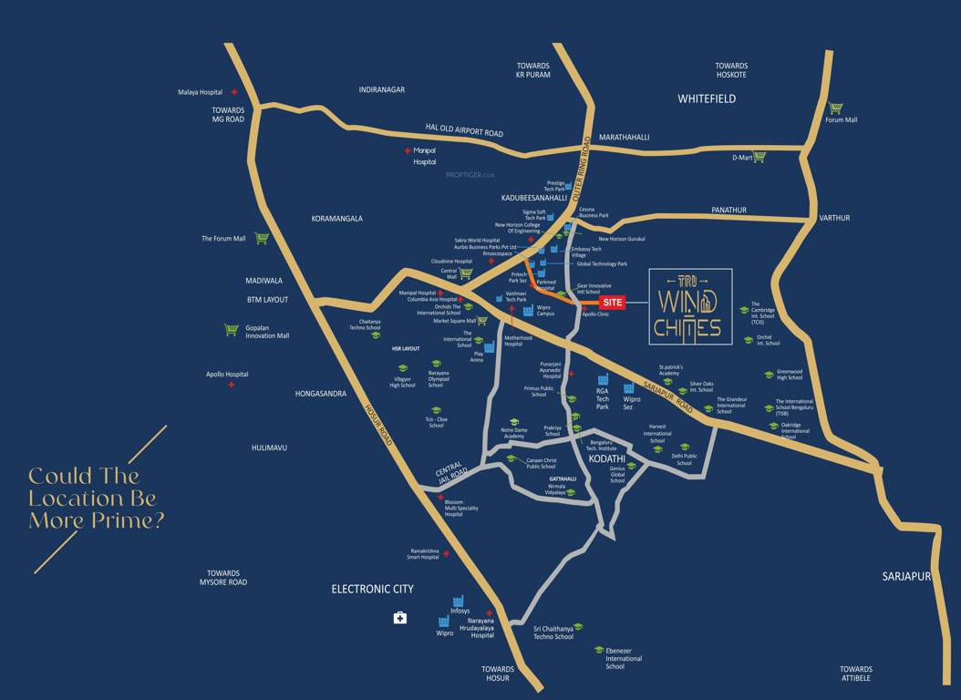  tru windchimes Location Plan