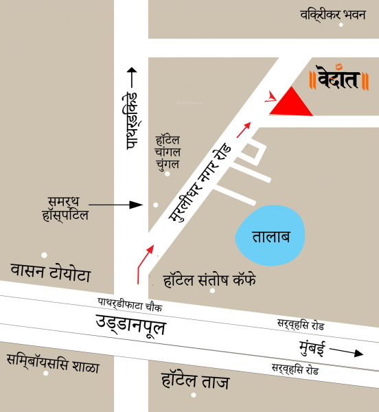  vedant-apartment Location Plan