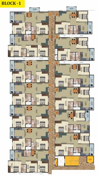  spoorthi Block 1 Cluster Plan